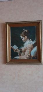 Tableau peinture la liseuse, Antiquités & Art, Enlèvement