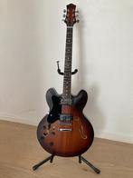 Linkshandige semi-hollow gitaar, Muziek en Instrumenten, Snaarinstrumenten | Gitaren | Elektrisch, Ophalen, Zo goed als nieuw