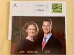Photo signée des Princes héréditaires du Liechtenstein, Comme neuf, Enlèvement ou Envoi