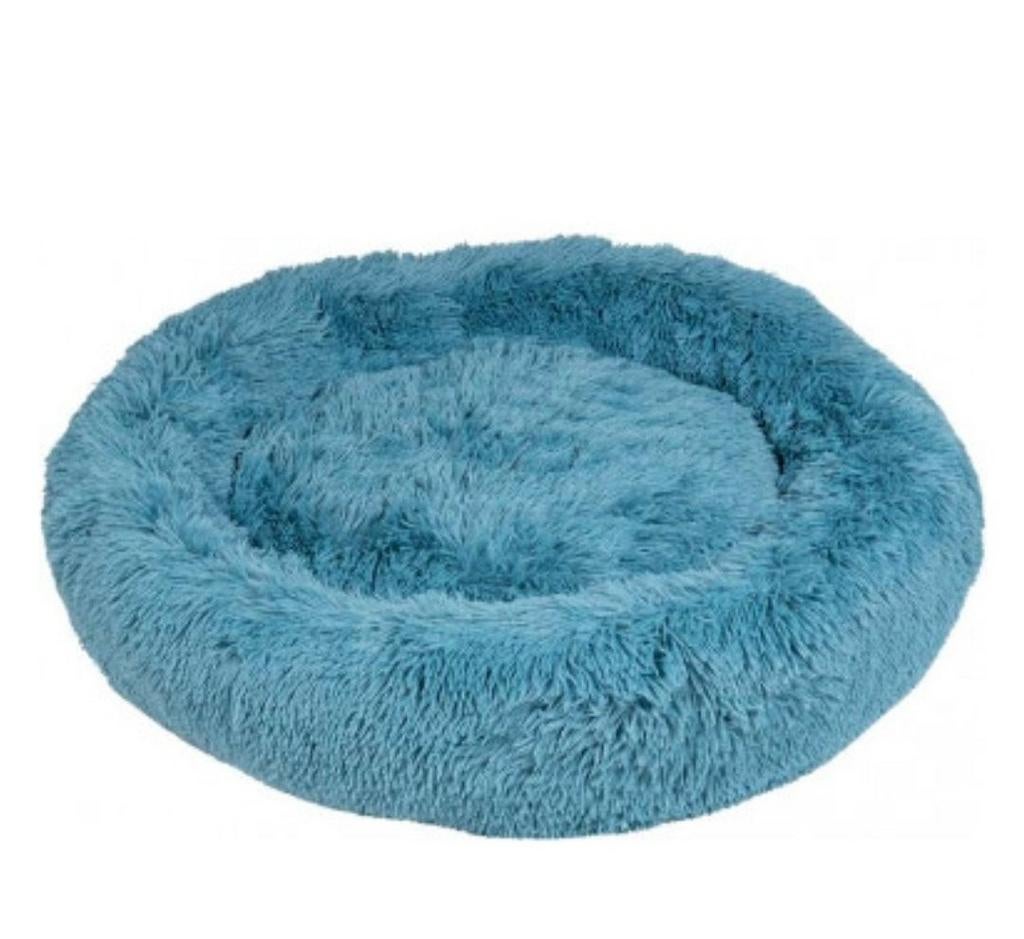 Animal Boulevard - Hondendonut - Rustgevend Mandje - Petrol, Dieren en Toebehoren, Hondenmanden, Pluche, Ophalen