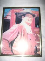 John Wayne foto achter glas in  Klein  kader 20 x 25 cm, Verzamelen, Ophalen of Verzenden, Zo goed als nieuw, Film, Poster