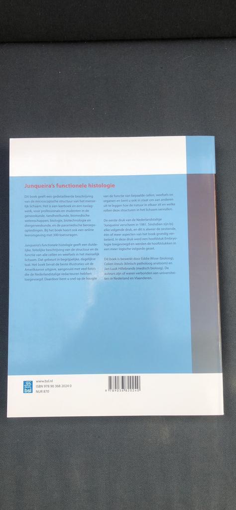 Anthony L. Mescher - Junqueira's functionele histologie, Boeken, Wetenschap, Ophalen of Verzenden