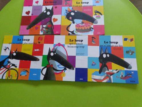 Livres enfant "LE LOUP QUI.." et " AZURO" - AUZOU édition, Boeken, Kinderboeken | Baby's en Peuters, Zo goed als nieuw, 3 tot 4 jaar