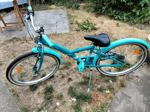 Meisjes fiets, Fietsen en Brommers, Fietsen | Meisjes, Zo goed als nieuw, 24 inch, Handrem, Versnellingen, Ophalen