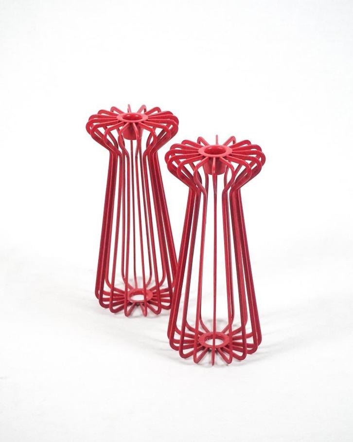Vintage Ikea Tradig Kandelaars, Huis en Inrichting, Woonaccessoires | Kandelaars en Kaarsen, Zo goed als nieuw, Kandelaar, Minder dan 25 cm