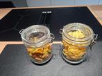 oude glazen bokalen met sluit beugel, Huis en Inrichting, Keuken | Potten en Pannen, Ophalen, Gebruikt, Glas, Pot, Bus of Blik
