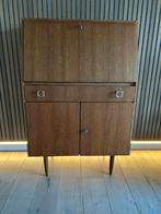 Vintage secretaire, Maison & Meubles, Armoires | Secrétaires, Enlèvement, Utilisé, Mid century, normale gebruikssporen, goede staat