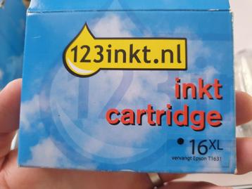 Volledige set merkcartridges voor Epson 16XL beschikbaar voor biedingen