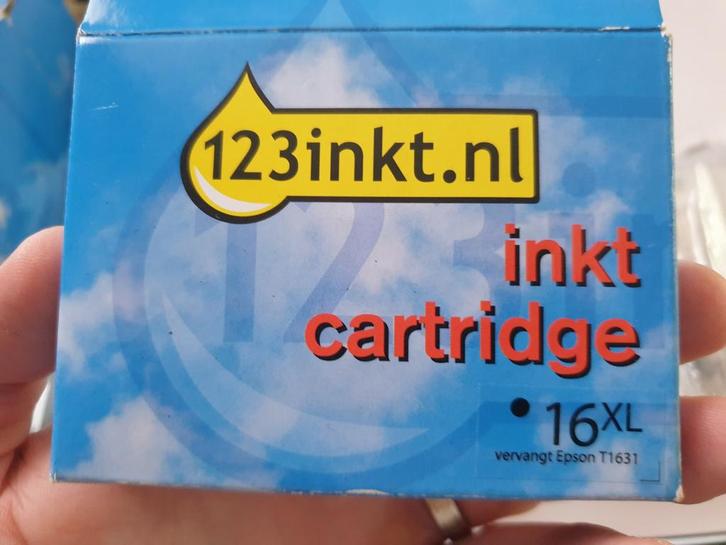 Volledige set merkcartridges voor Epson 16XL, Computers en Software, Printerbenodigdheden, Nieuw, Cartridge, Ophalen of Verzenden