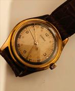 Vintage horloge uit 1950, Handtassen en Accessoires, Ophalen of Verzenden, Goud