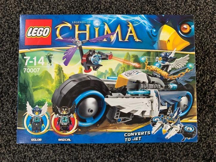 LEGO Chima Eglor's Tweelingmotor * compleet, Kinderen en Baby's, Speelgoed | Duplo en Lego, Zo goed als nieuw, Lego, Complete set