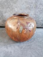 Vase boule brun foncé Carlos Delsaux, Antiquités & Art, Enlèvement