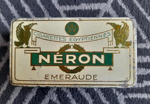 Néron  sigarettenblik  -  Vande Walle Frères  -  Gent, Verzamelen, Blikken, Gebruikt, Overige, Verzenden