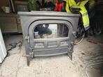 Poele bois charbon 9kw Deville, Ophalen, Gebruikt