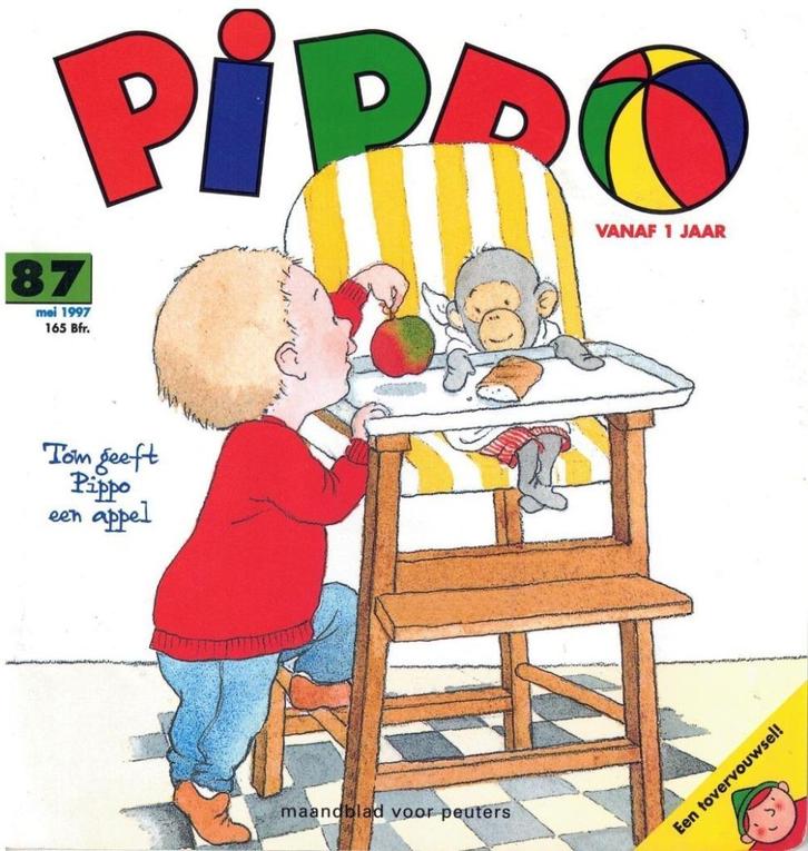 Pippo, maandblad voor peuters +1jr, Nr. 87 van mei 1997, Boeken, Kinderboeken | Baby's en Peuters, Gelezen, 1 tot 2 jaar, Uitklap-, Voel- of Ontdekboek