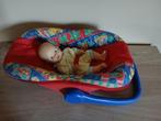 Popje in maxi-cosy, Verzamelen, Ophalen of Verzenden, Zo goed als nieuw, Babypop