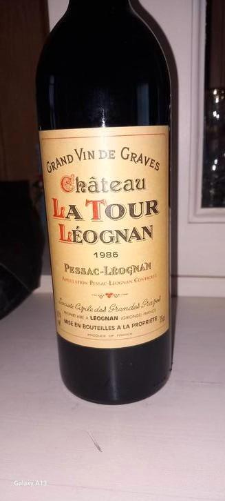 1986 Chateau La Tour Léognan  beschikbaar voor biedingen