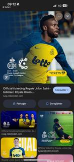 Vente 1 billet union saint gilloise cercle de brugges, Tickets en Kaartjes, Eén persoon, November