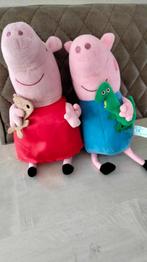 Peppa knuffels / Peppa Pig & George 29 cm / speelgoed, Kinderen en Baby's, Overige typen, Ophalen of Verzenden, Zo goed als nieuw