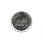 Congo, Democr. Republ., 1 Franc 2004, African Golden Cat., Ophalen of Verzenden, Overige landen, Losse munt