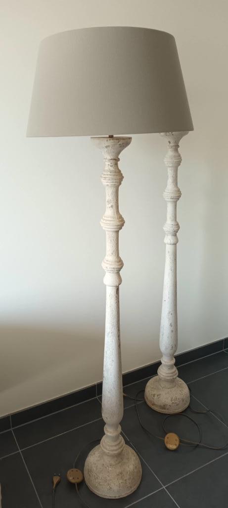 Schemerlampvoett, Huis en Inrichting, Lampen | Tafellampen, Gebruikt, 75 cm of meer, Overige materialen, Ophalen