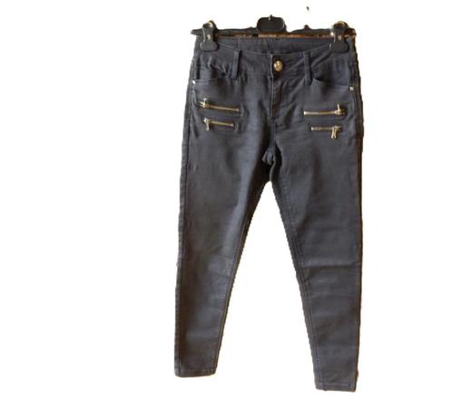 (45)- jeans femme t.XS noir - morgan -, Kleding | Dames, Spijkerbroeken en Jeans, Zo goed als nieuw, W27 (confectie 34) of kleiner