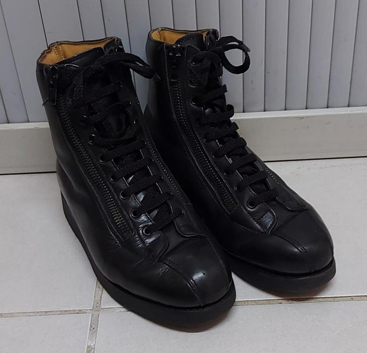 Vlieglaarzen, Kleding | Heren, Schoenen, Gedragen, Overige typen, Zwart, Ophalen of Verzenden