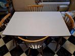 Keukentafel met 4 stoelen, 1,20 m op 0,80 m, Ophalen, Gebruikt, 50 tot 100 cm