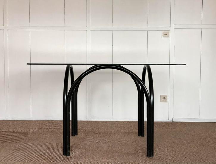 Vintage eetkamertafel by Xcol, Denemarken, ca 1980’s, Antiek en Kunst, Antiek | Meubels | Tafels, Ophalen