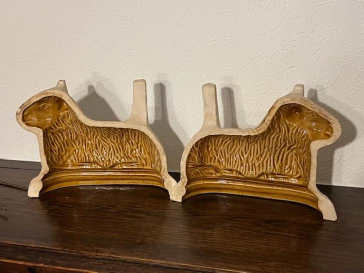 Moule à glace ancien en pierre en forme d'agneau de Pâques, Antiquités & Art, Antiquités | Céramique & Poterie, Enlèvement