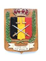 1950 ABBL BEVERLO Voormalig militair kamp Badge, Ophalen of Verzenden, Rijkswacht