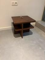 Nachtkastje notenhout, Neuf, Moins de 55 cm, Moins de 45 cm, Enlèvement