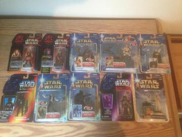 Lot Star Wars (1996-2004) figuren NIEUW IN DOOS beschikbaar voor biedingen