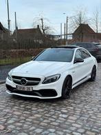 Mercedes C63s 510pk met Pano!!!, Automaat, Achterwielaandrijving, 4000 cc, Wit