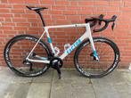 Factor O2 AG2R full carbon maat 58 di2, Fietsen en Brommers, Fietsen | Racefietsen, Ophalen, Zo goed als nieuw, Carbon