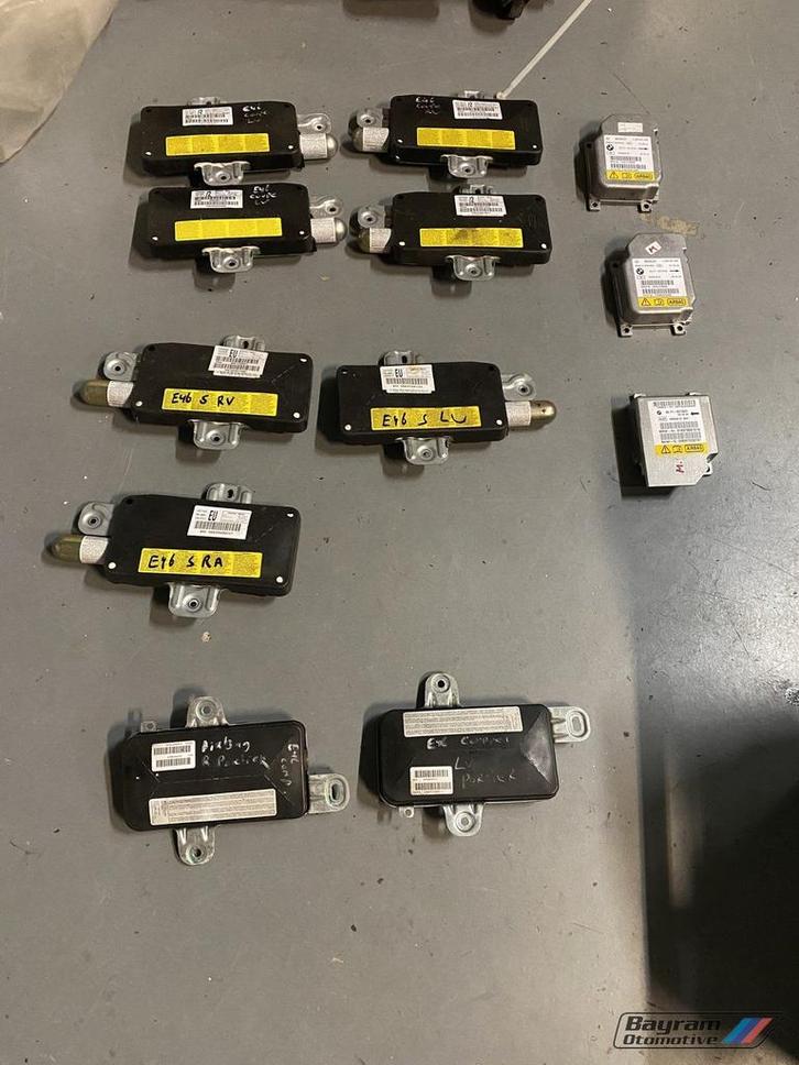 Bmw E46 airbag portier coupe sedan compact deur modul 3serie, Auto-onderdelen, Dashboard en Schakelaars, BMW, Gebruikt, Ophalen of Verzenden