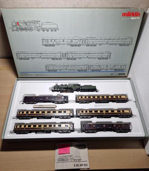 Märklin 26506 HO Treinset "Rheingold"  Digital, Hobby en Vrije tijd, Modeltreinen | H0, Zo goed als nieuw, Locomotief, Märklin