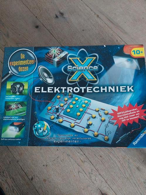 Experimenteerdoos electrotechniek, Hobby en Vrije tijd, Gezelschapsspellen | Bordspellen, Nieuw, Ophalen of Verzenden