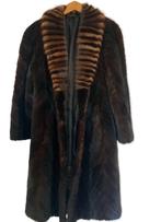 Bontmantel, Kleding | Dames, Jassen | Winter, ANDERE, Bruin, Maat 42/44 (L), Ophalen of Verzenden