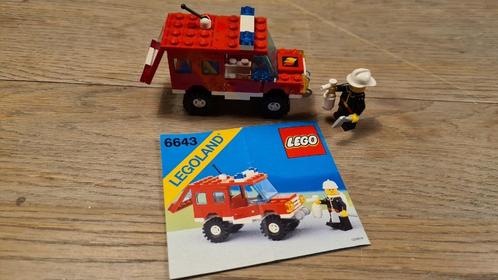 Lego 6643 Fire Chief's Truck, Enfants & Bébés, Jouets | Duplo & Lego, Comme neuf, Lego, Ensemble complet, Enlèvement ou Envoi