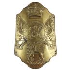 British Army - Stovepipe Shako Helmet Plate, Verzamelen, Ophalen of Verzenden, Landmacht, Embleem of Badge