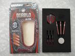 WINMAU Diablo : 24 gram - parallel - 90% Tungsten - steeltip, Sport en Fitness, Darts, Ophalen of Verzenden, Flights