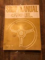 manuel d'utilisation et manuel d'atelier de la honda civic 1, Autos : Divers, Modes d'emploi & Notices d'utilisation, Enlèvement ou Envoi