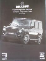 Mercedes Brabus G Klasse 2004 Brochure, Boeken, Auto's | Folders en Tijdschriften, Ophalen of Verzenden, Mercedes
