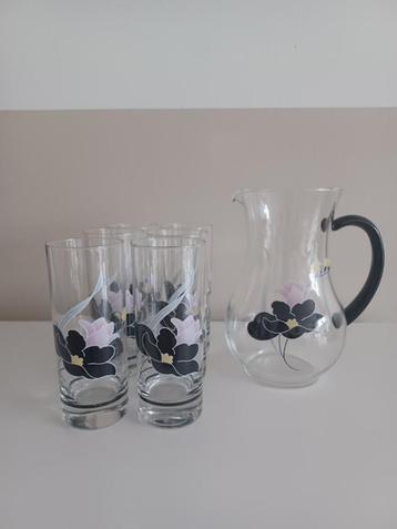 Luminarc “anaïs” Karafset – Vintage 1988. Karaf En 6 Glazen. beschikbaar voor biedingen