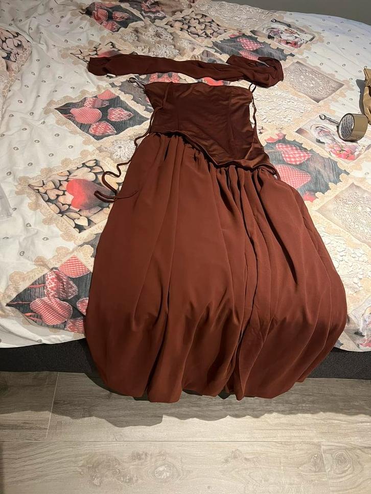 lange jurk (twee), Kleding | Dames, Gelegenheidskleding, Nieuw, Galajurk, Maat 36 (S), Overige kleuren, Ophalen