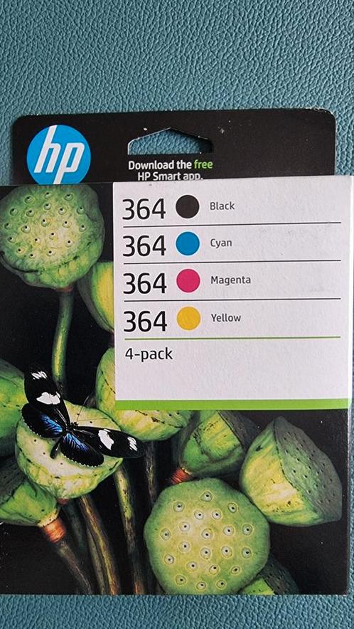 364 originele zwart/cyaan/magenta/gele inktcartridges, 4-pac, Computers en Software, Printerbenodigdheden, Cartridge, Ophalen
