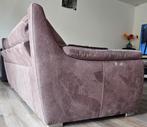 Relax zetel 2 persoons electrisch nubuck leder, Huis en Inrichting, Ophalen, Zo goed als nieuw