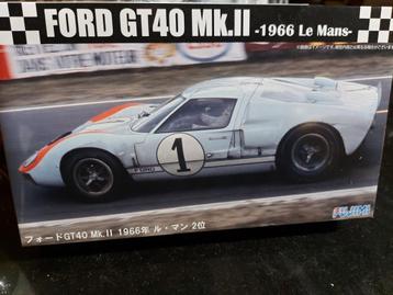 Fujimi (12604): Ford GT40 Le Mans 1966 au 1:24