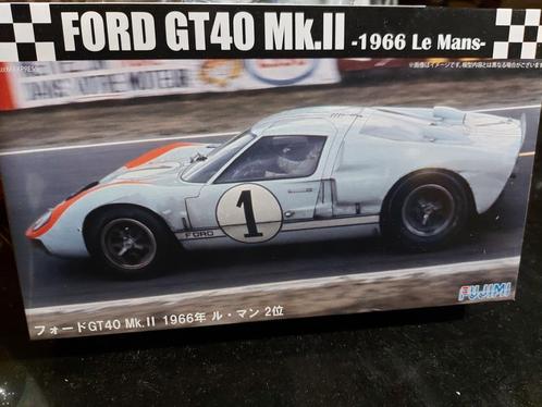 Fujimi (12604): Ford GT40 Le Mans 1966 au 1:24, Hobby & Loisirs créatifs, Modélisme | Voitures & Véhicules, Neuf, Voiture, Plus grand que 1:32